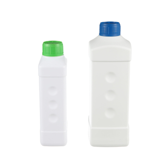 زجاجة كيميائية سائلة بلاستيكية HDPE فارغة